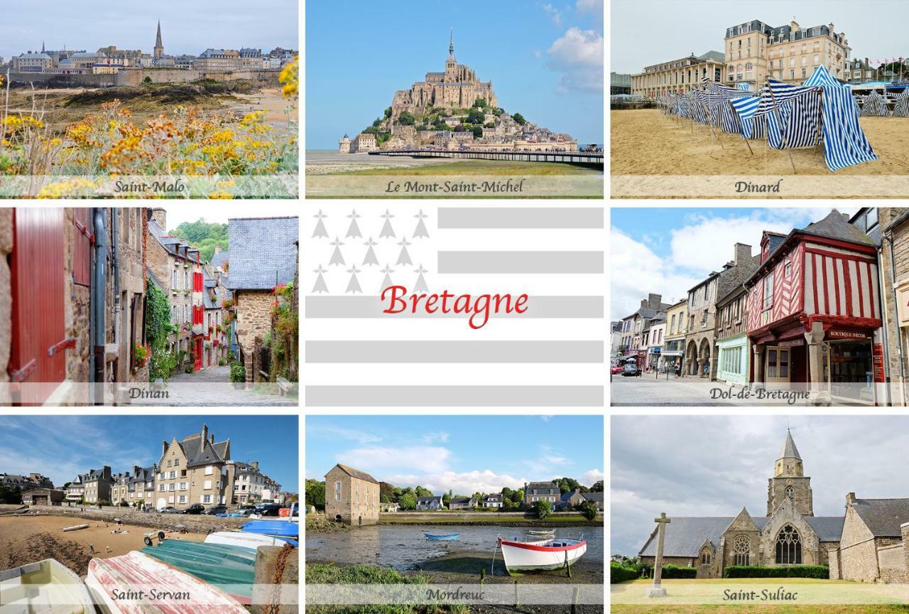 Le Jardin A Mordreuc Bed & Breakfast Pleudihen-sur-Rance ภายนอก รูปภาพ